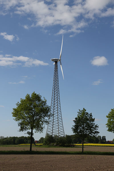 Windkraftanlage im Mühlenkreis