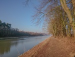 Am Mittellandkanal im Februar 2017