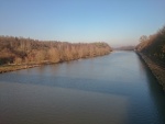 Am Mittellandkanal im Februar 2017